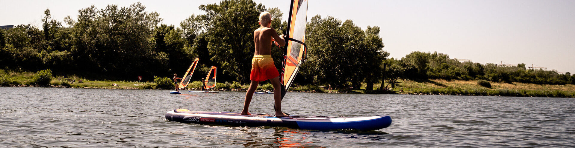 Windsurfen am Neusiedlersee